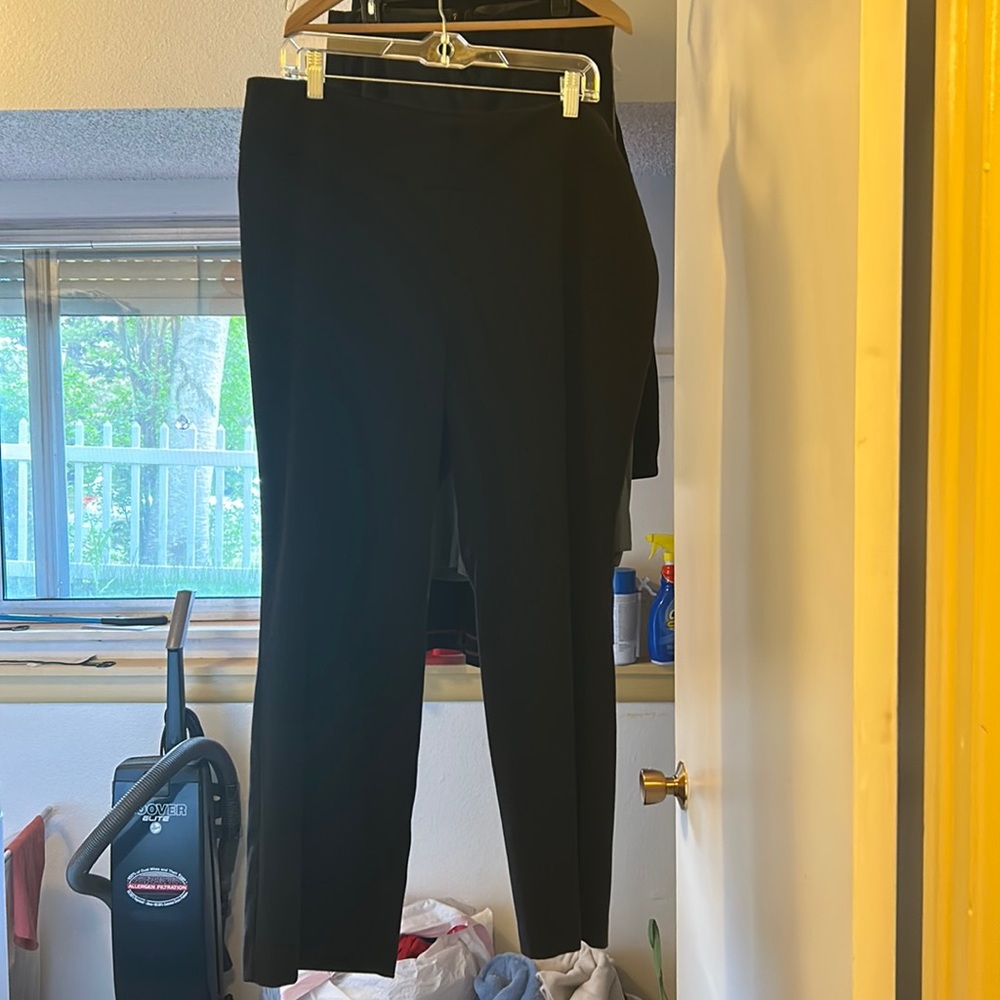 Office Casual Black Pants
